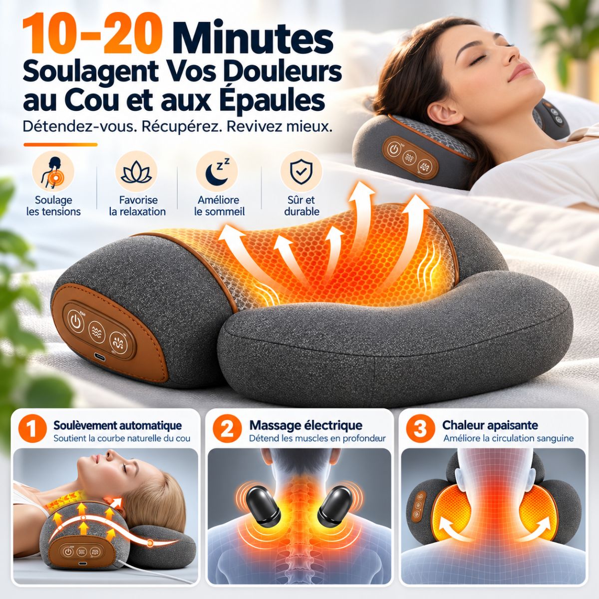 Cervéa™ — soulager le cou et les épaules en une courte séance
