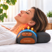 Cervéa™ - Coussin Cervical Chauffant & Massant Sans Fil