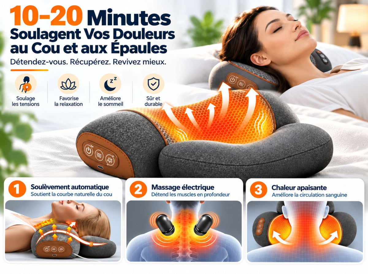 Utilisable là où les coussins classiques ne servent à rien